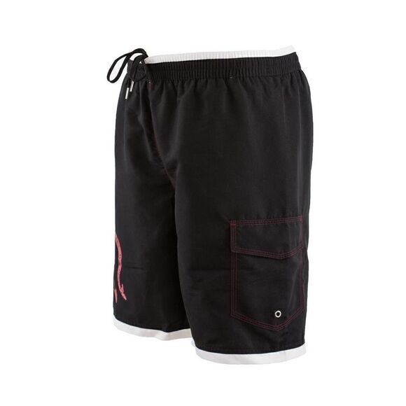 New Just Cavalli Men S / 48 Black Printed Beach Swim Shorts Boardshorts Trunks - Picture 5 of 7